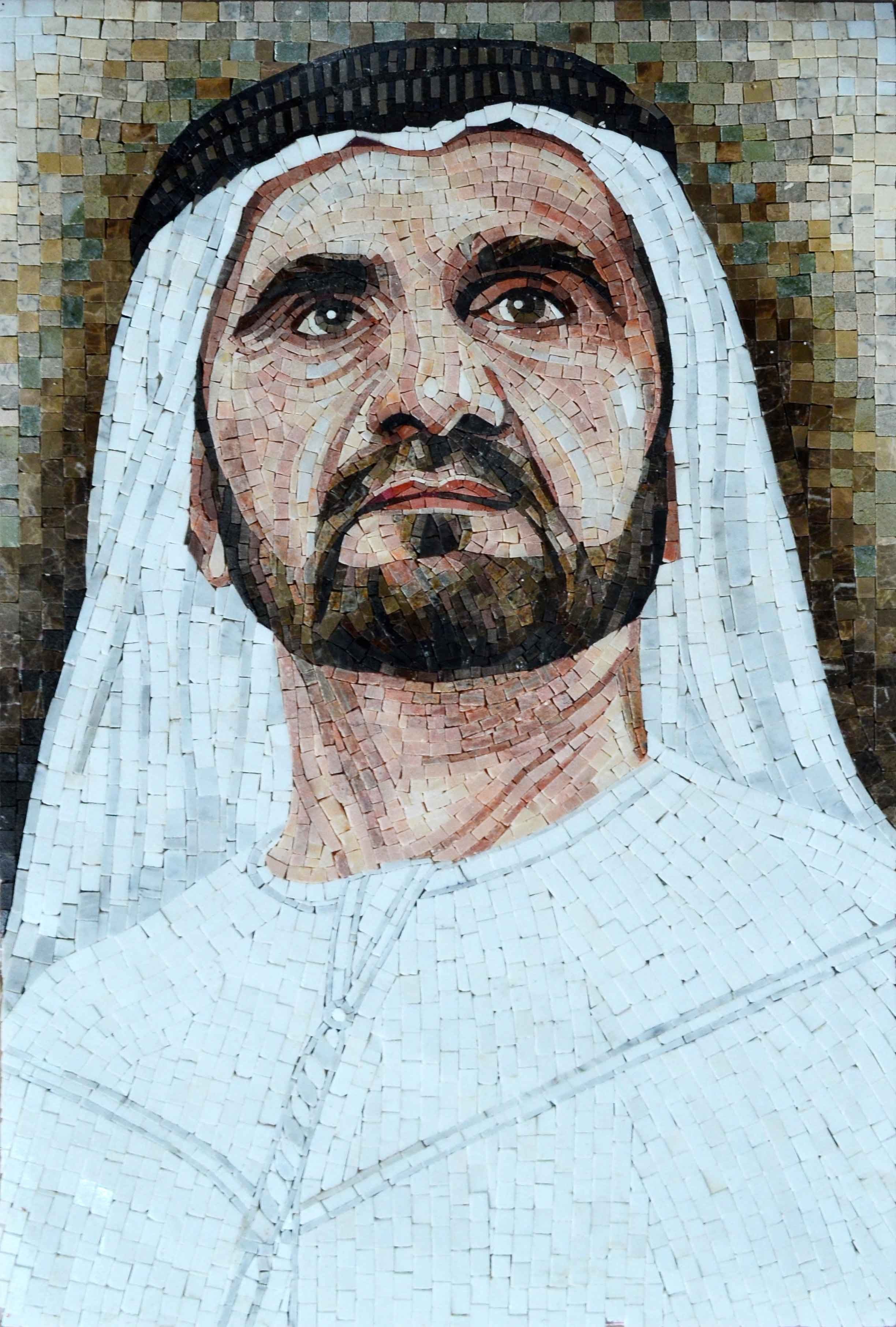 Prince of UAE Custom Made Marble Mosaic