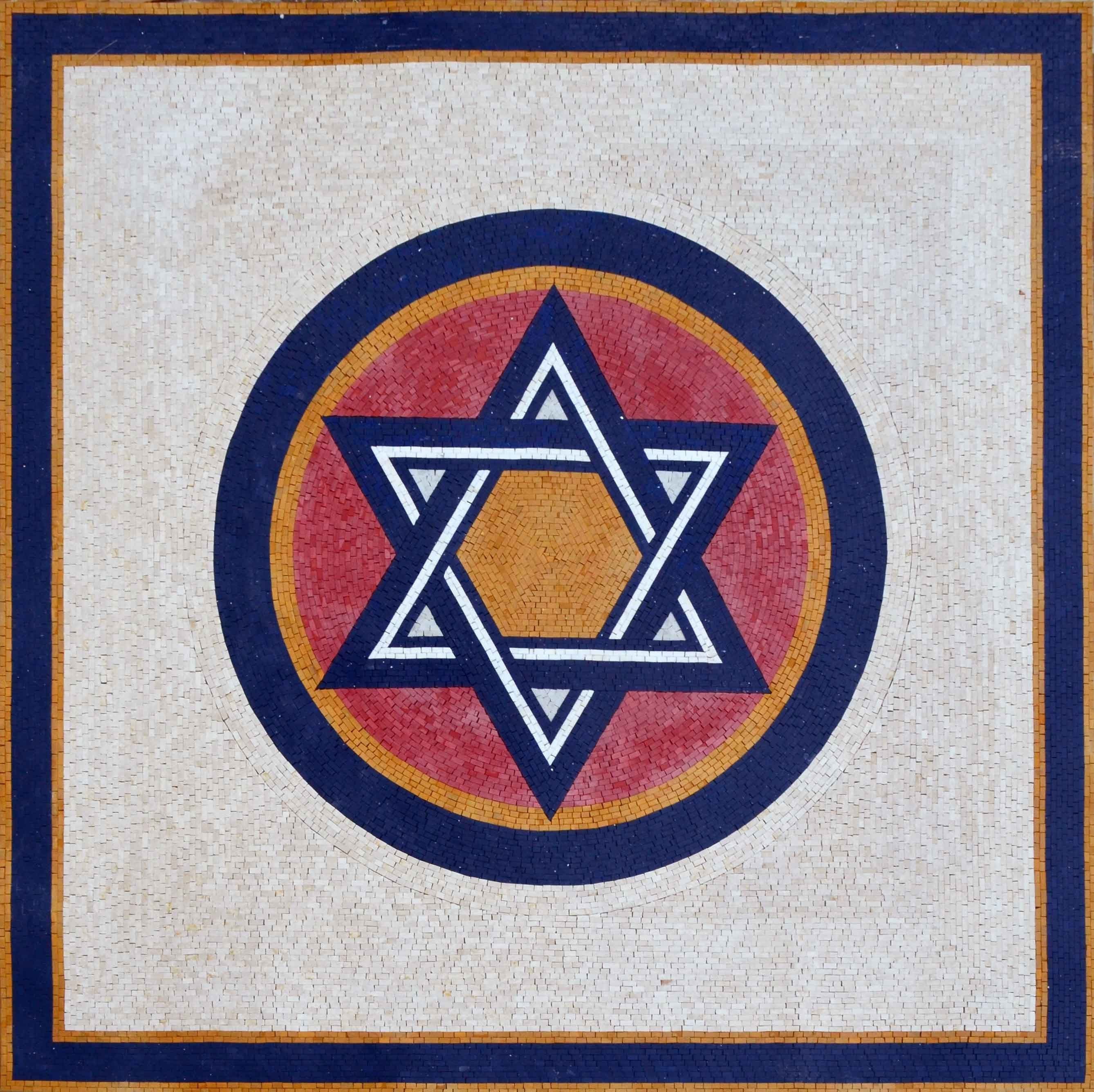 Mosaic Signs - The star of david