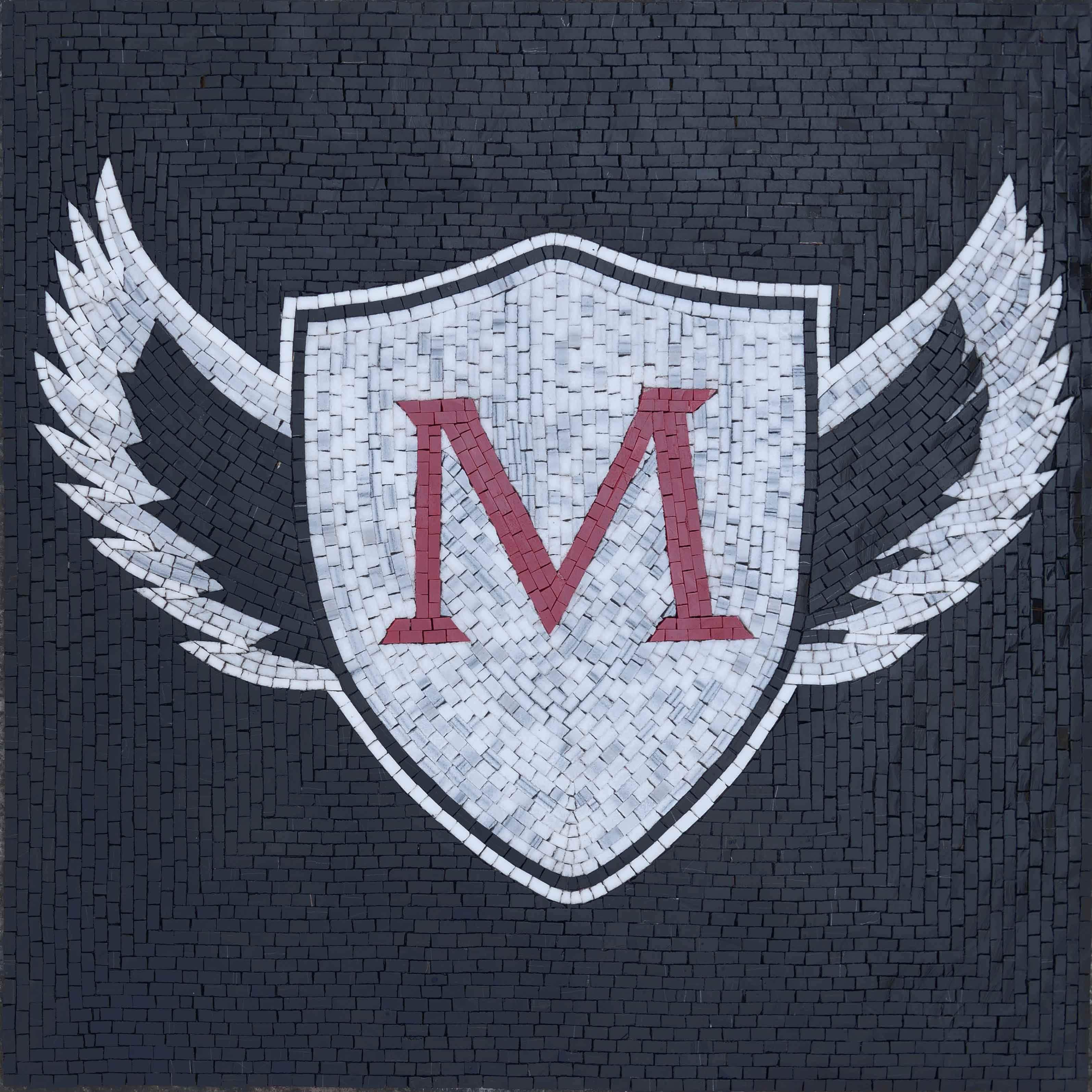 Mosaic Art - Maverick Logo