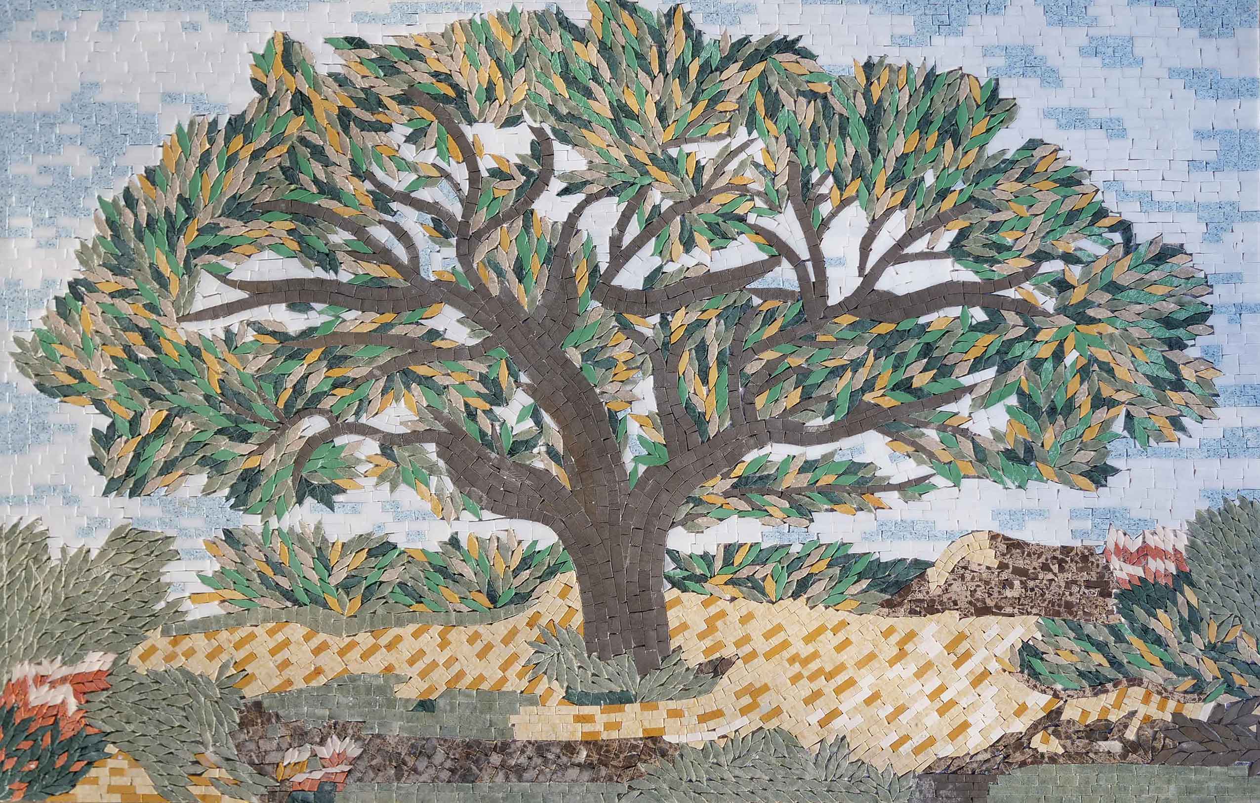 Mosaic Artwork- Giant Tree