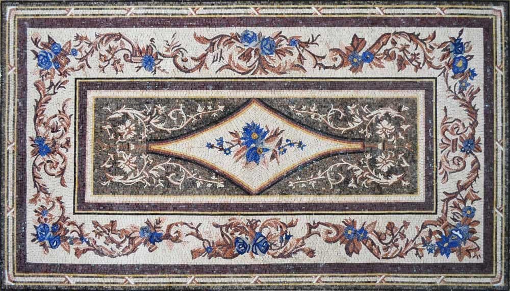 Marble Mosaic Rug or Table top