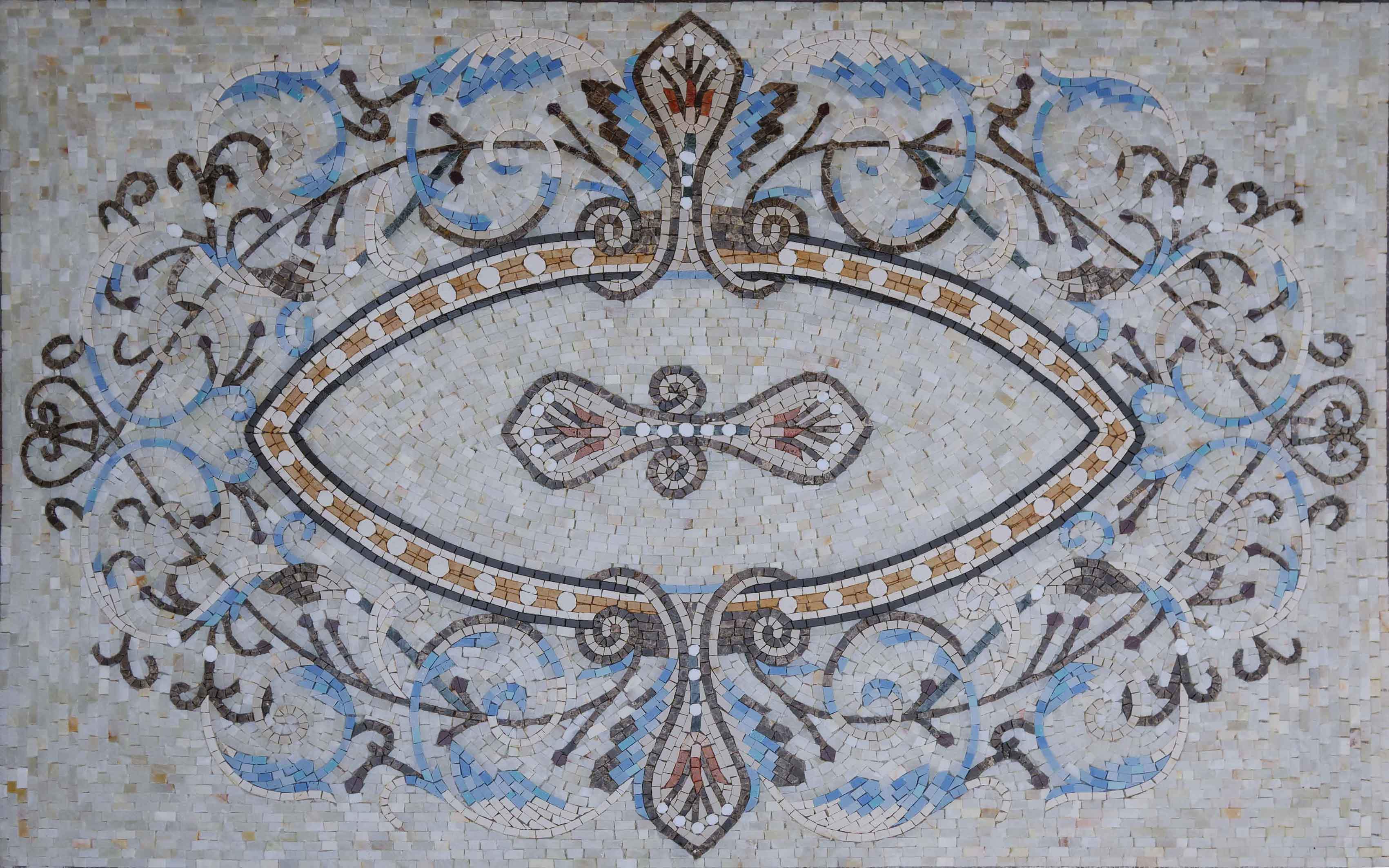 Marble Mosaic Floor Art - Judy Rug