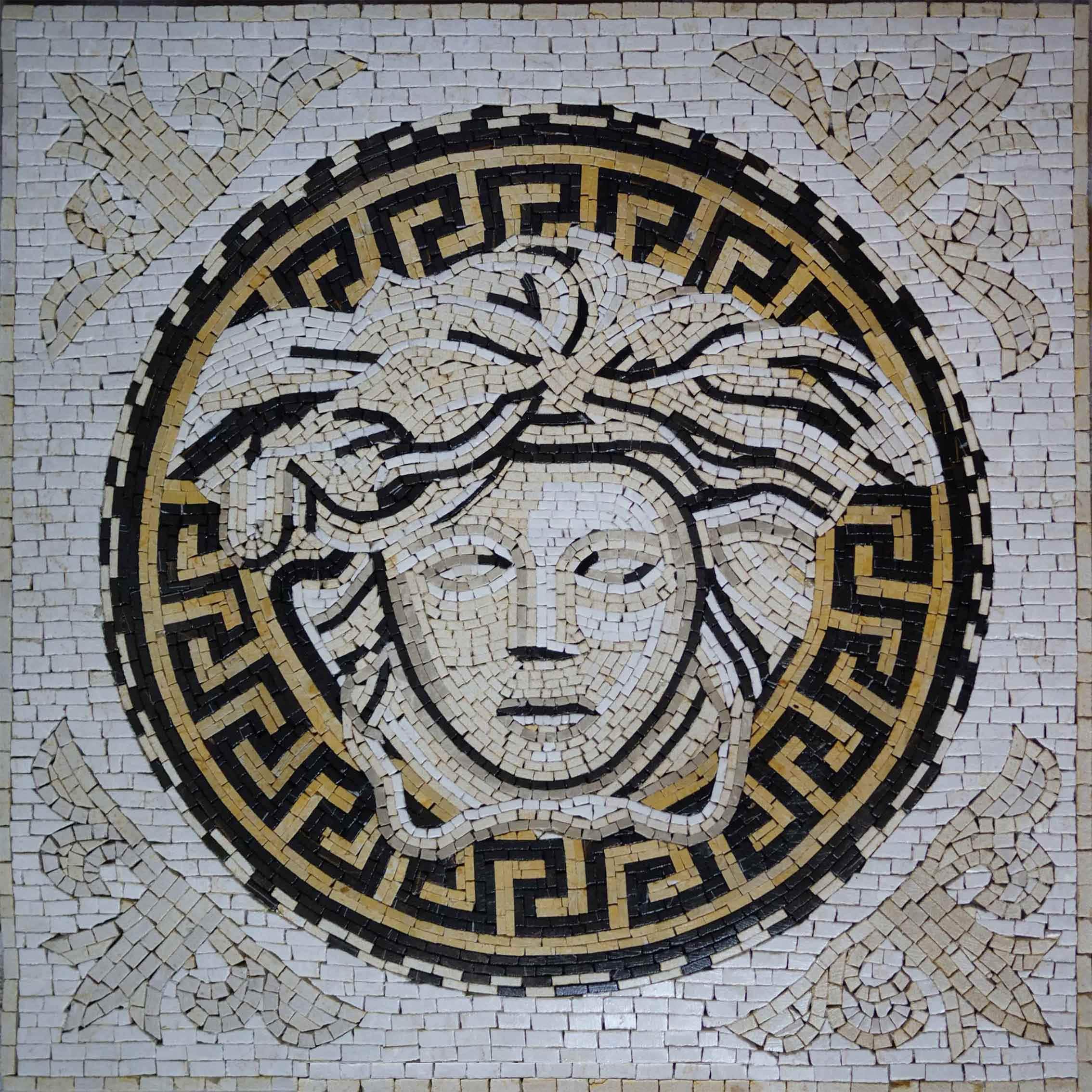 Versace Logo Mosaic Artwork