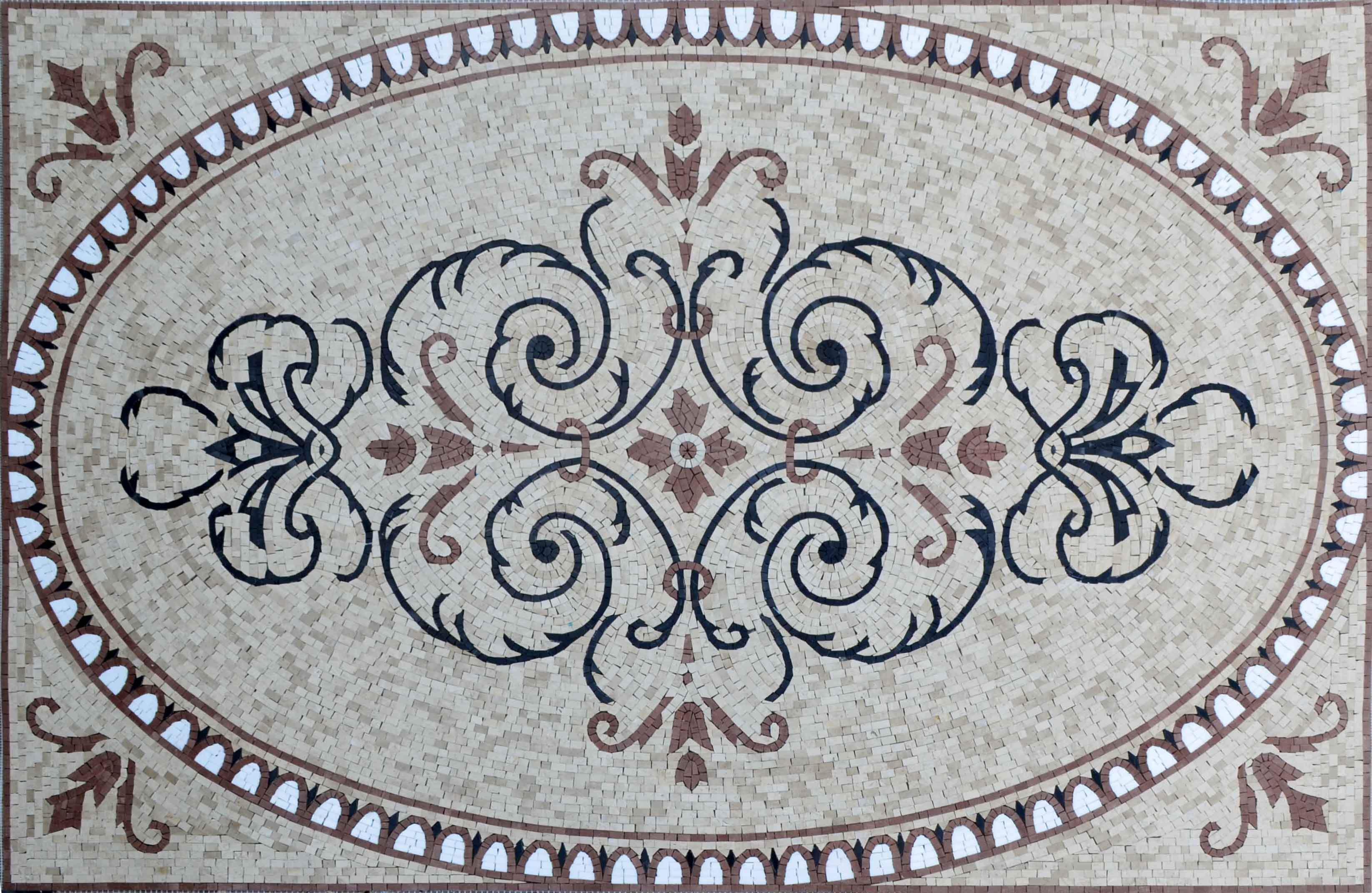 Mosaic Rug Tile - Maral