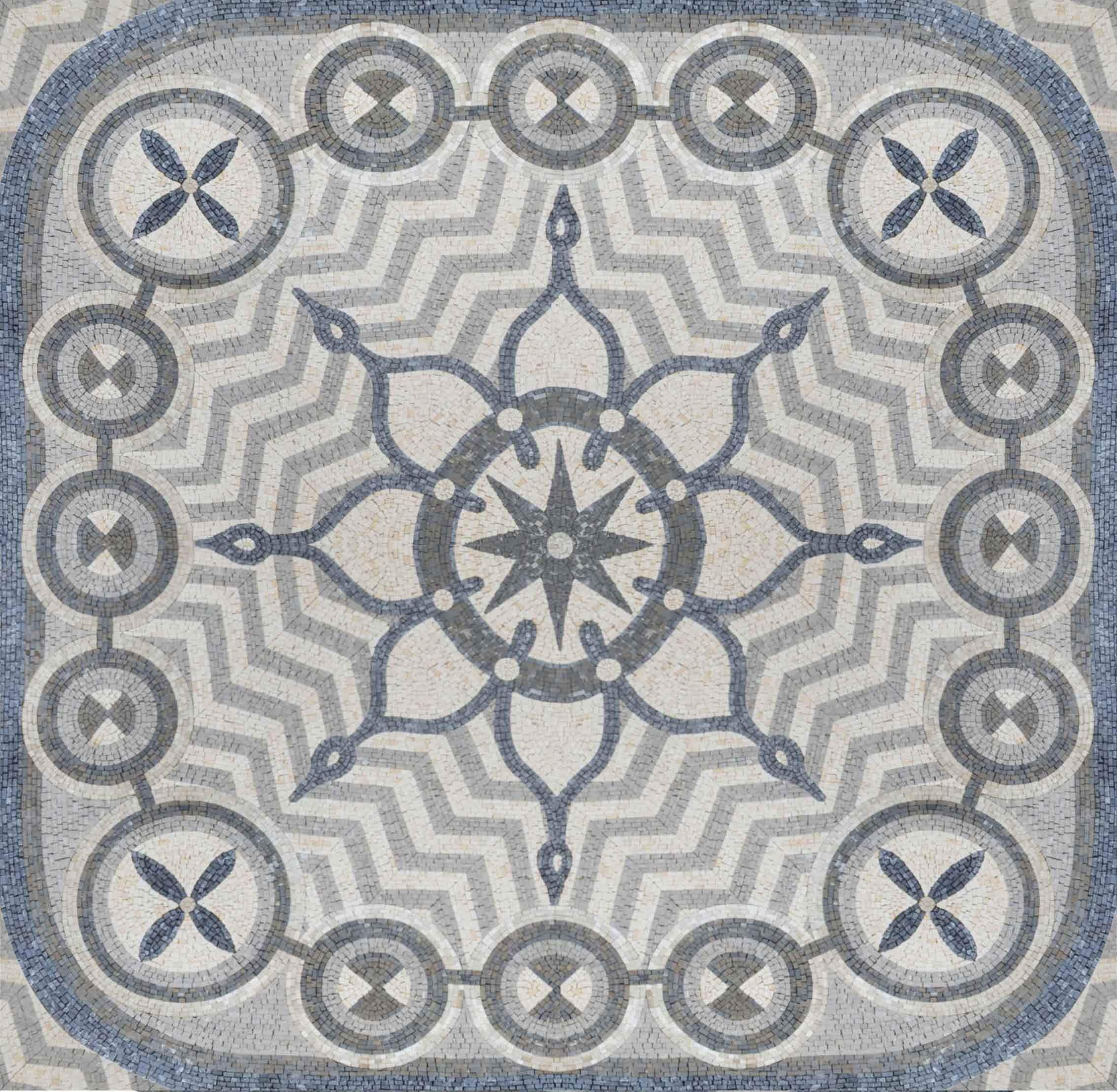 Geometric Mosaic Pattern - Tala