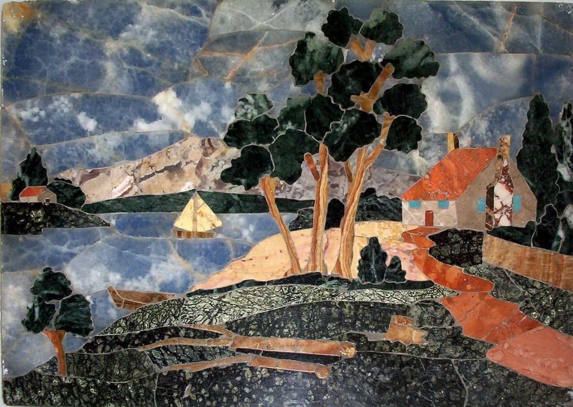 Natural Scene Stone Art Mosaic