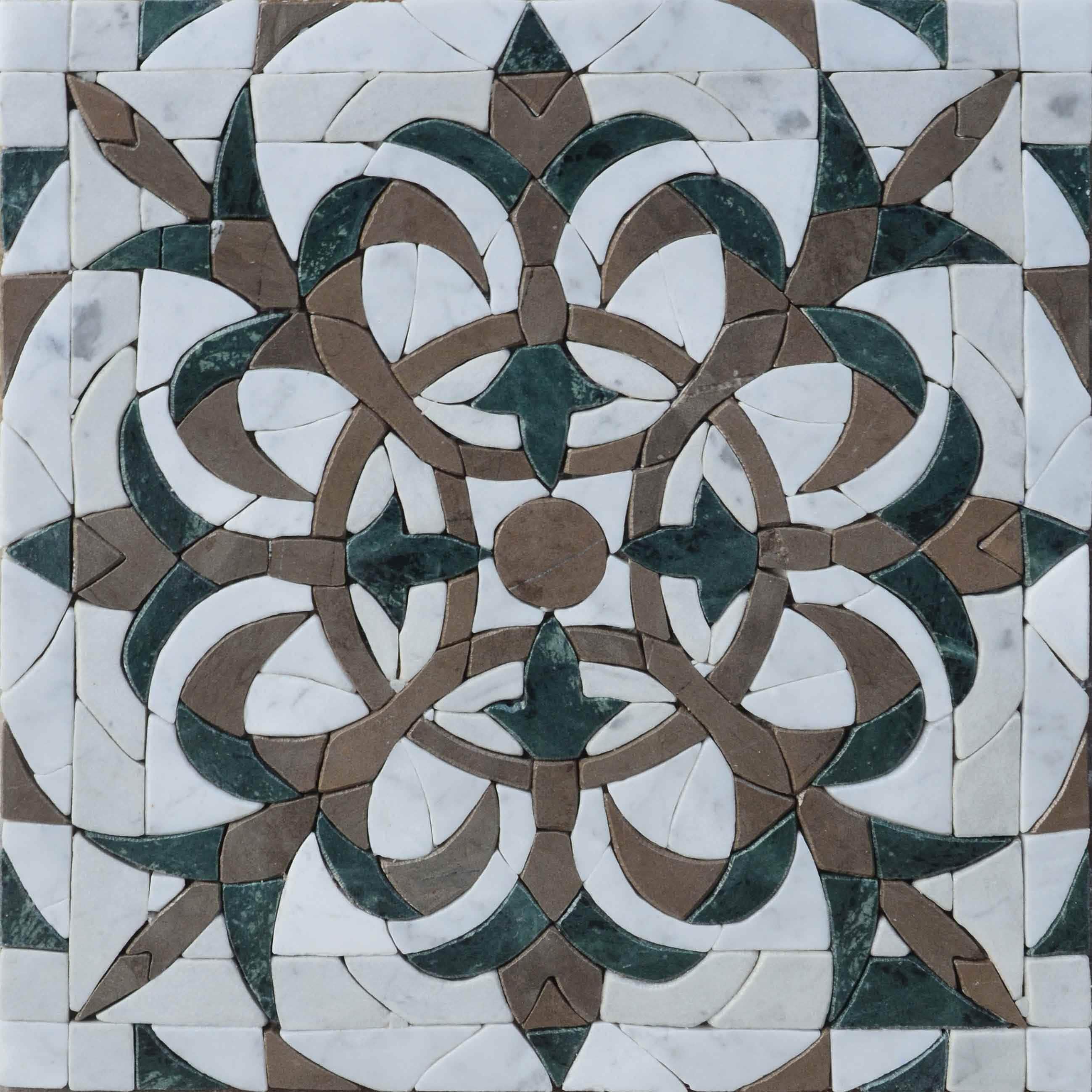 Stone Art Mosaic - Foliage