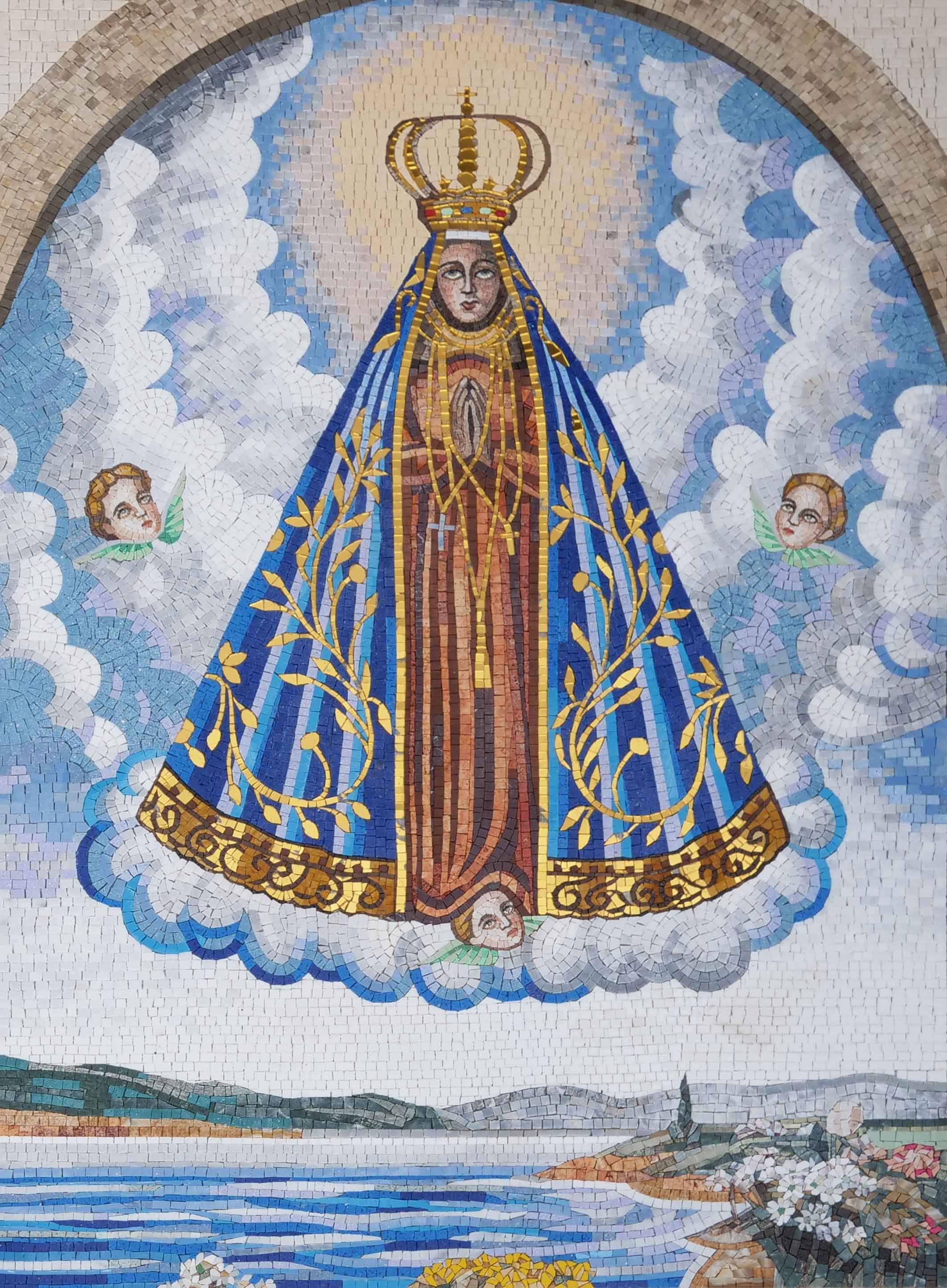 Our Lady of Aparecida - Religious Mosaic Art