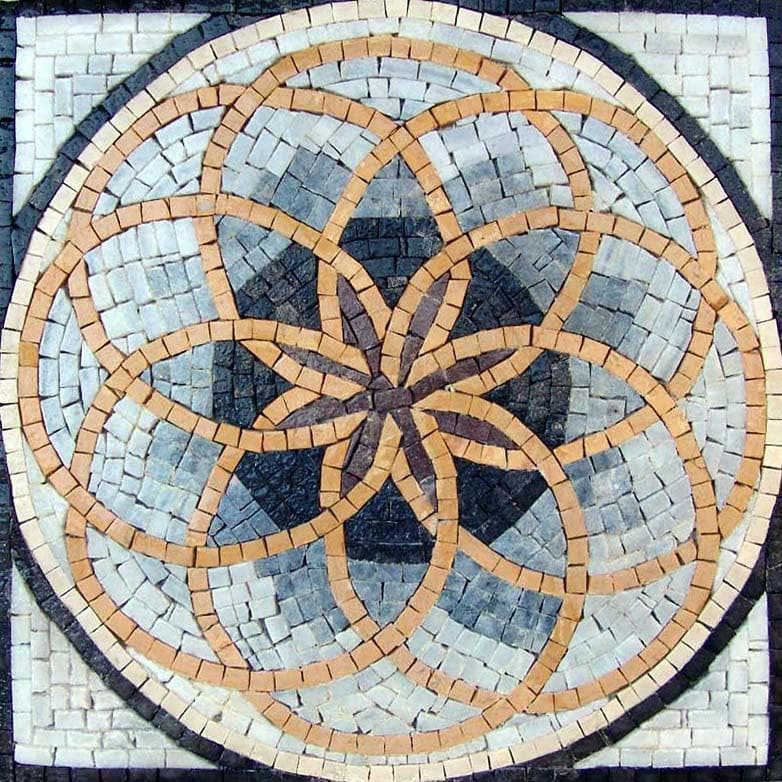 history of mosaic shapes
