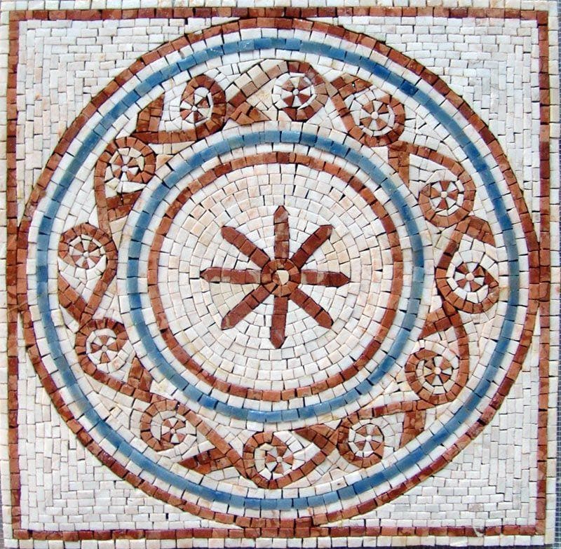 Geometric Stone Mosaic Tile - Ceira