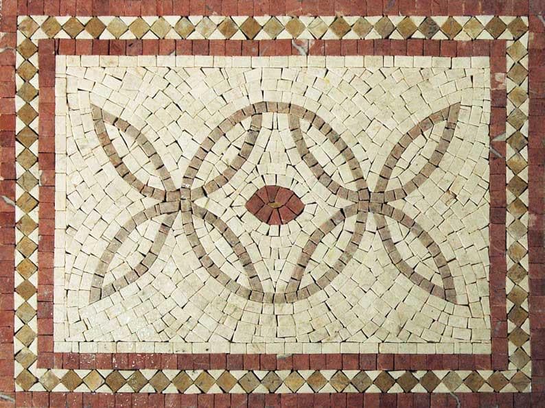 Rectangular Accent Mosaic - Icarus