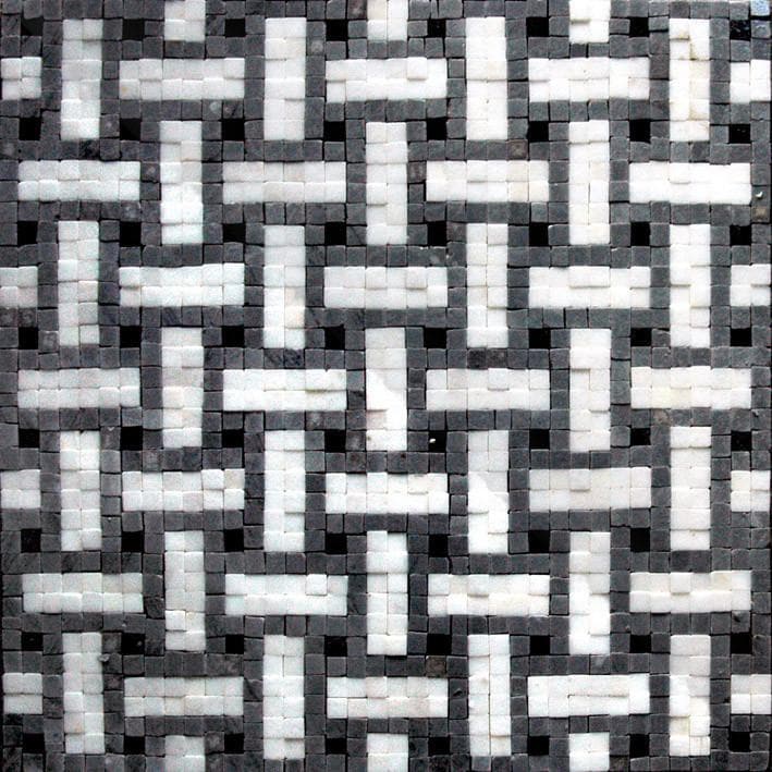 Geometric Accent Tile - Bara Mosaic