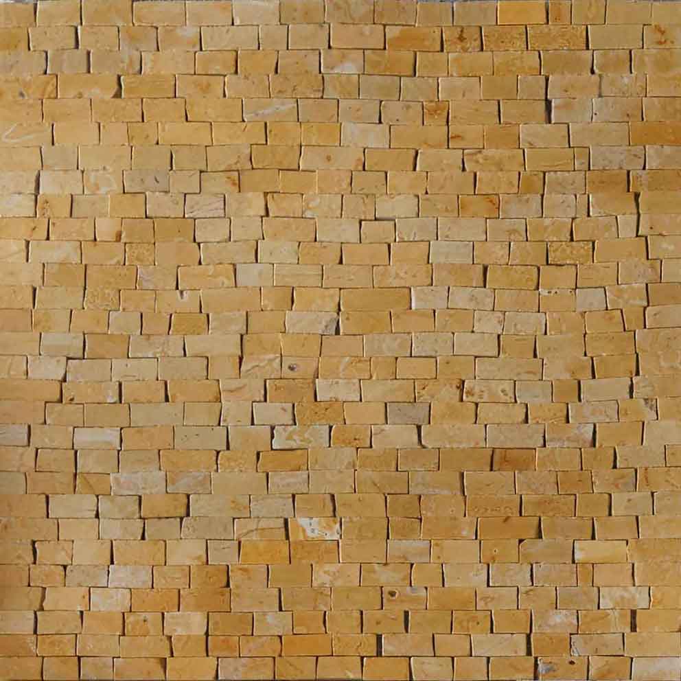 Mosaic Marble Sheet-Giallo Oro