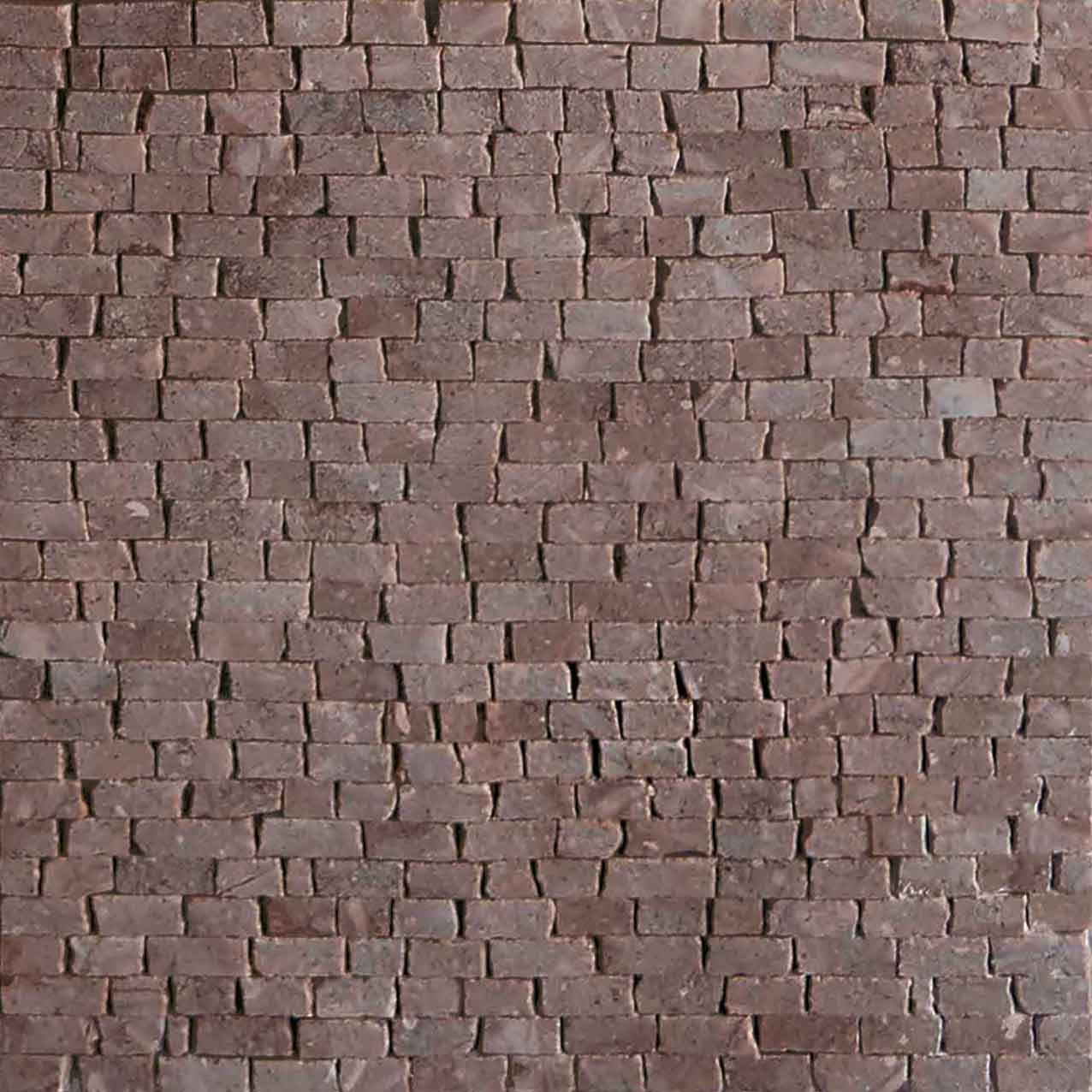 Mosaic Marble Sheet - Turkish Brown