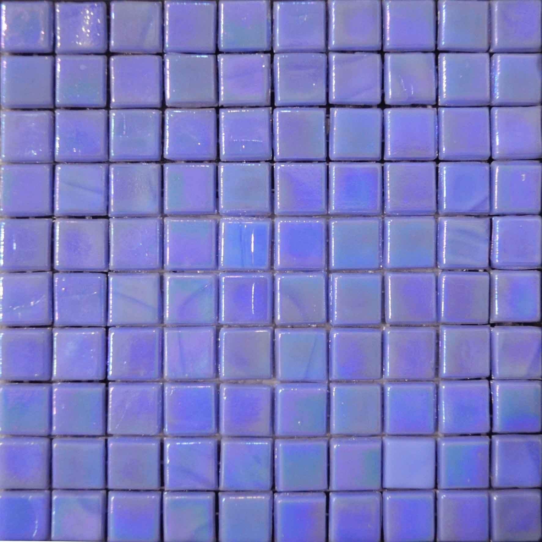 Iridescent Mosaic Sheet - Purple