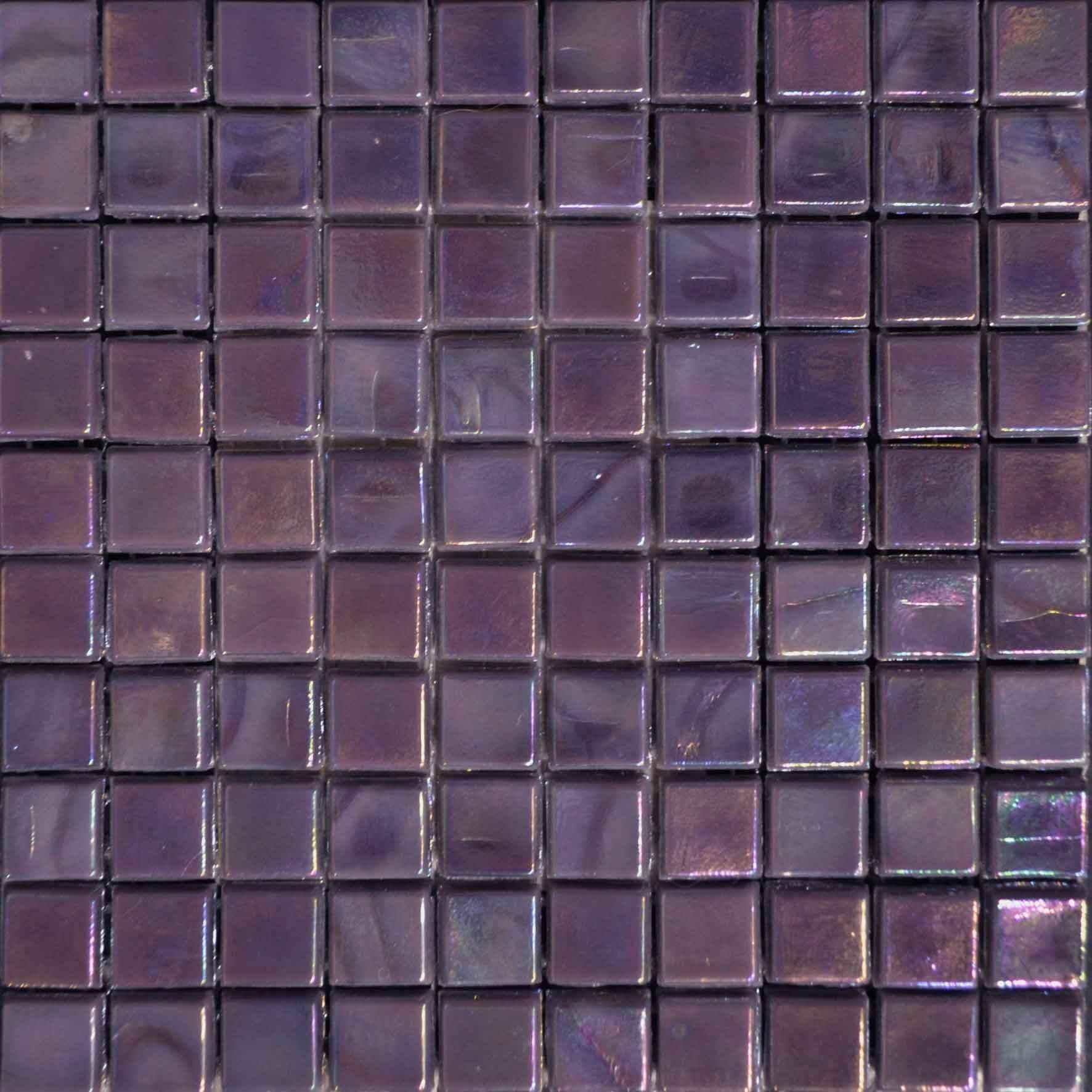 Iridescent Mosaic Sheet - Wisteria