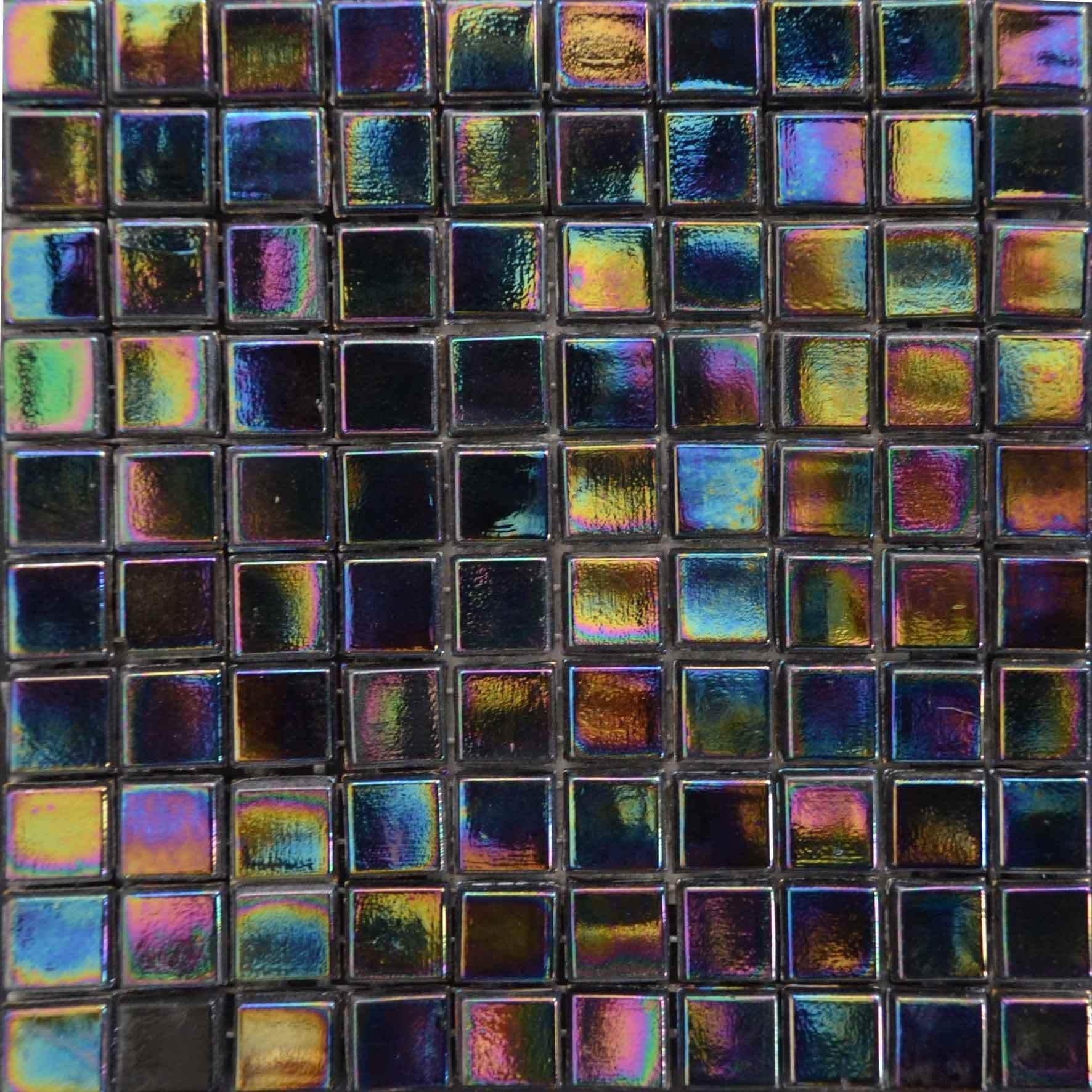 Iridescent Mosaic Sheet - Polychromatic