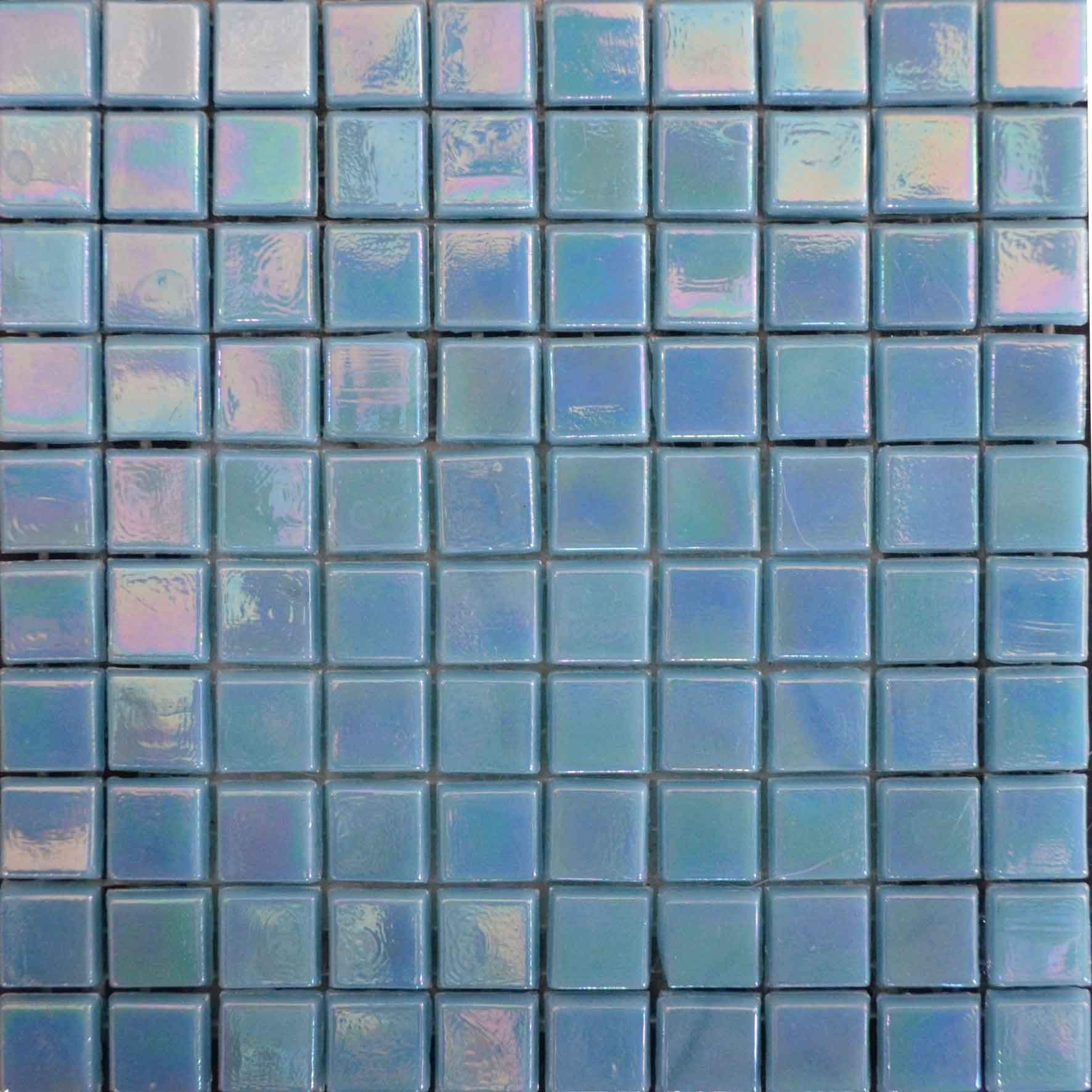 Iridescent Mosaic Sheet - Oceanside