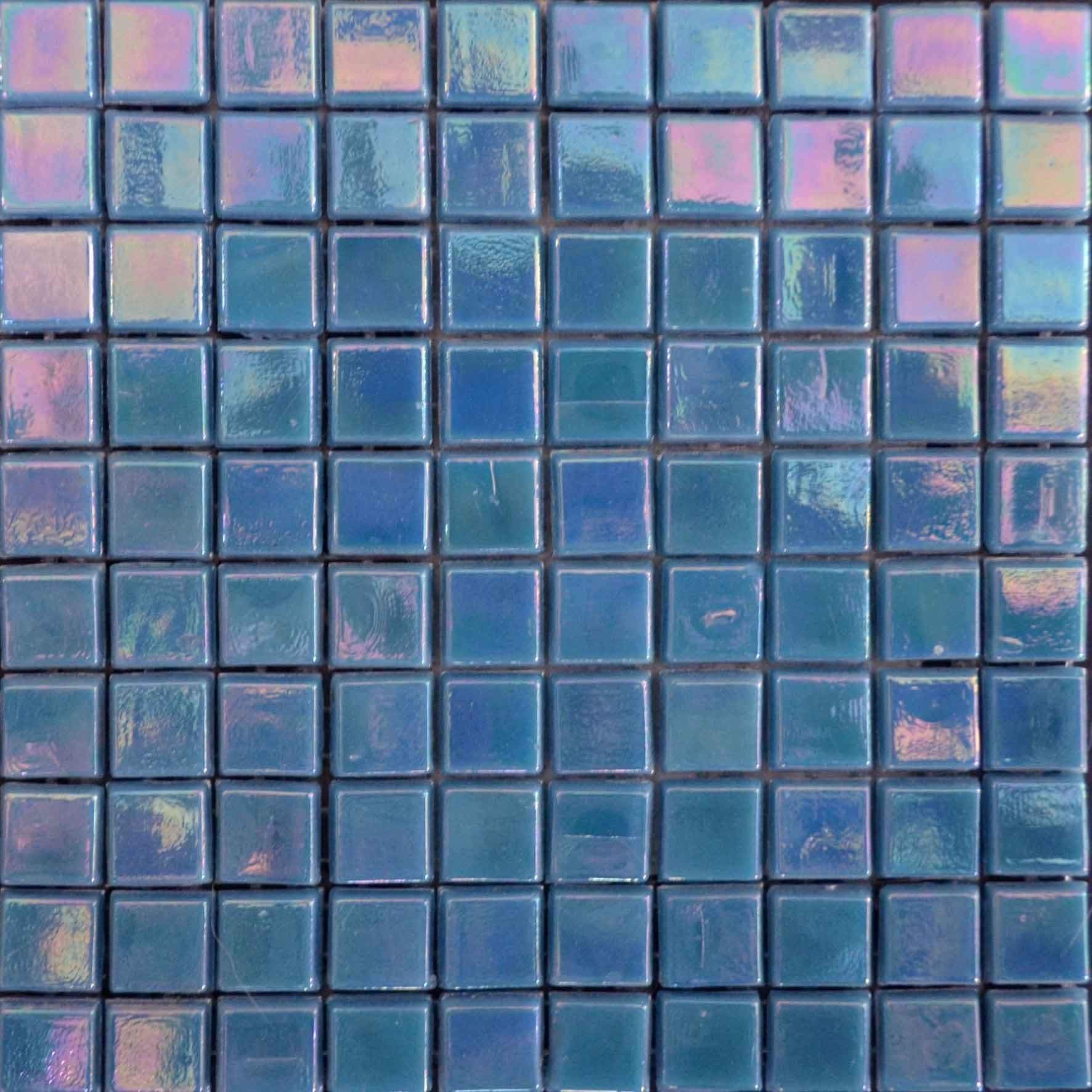 Iridescent Mosaic Sheet - Ocean Coast