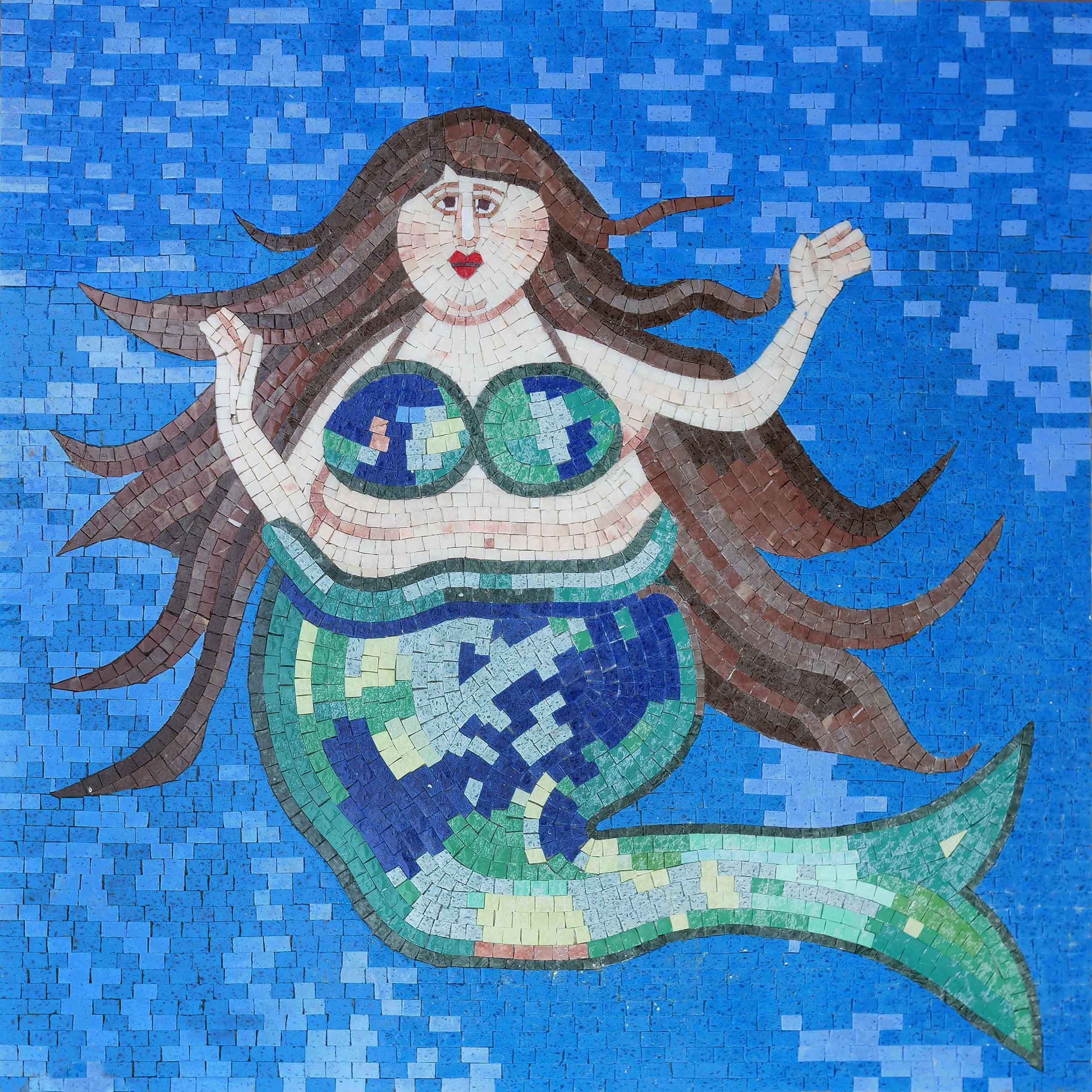  DIY Mosaic Mermaid Picture frames, Arts & crafts 4x6