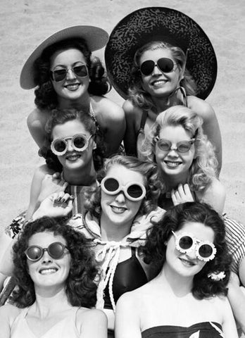 1940s spring summer vintage fashion style sunglasses accessories Splendette