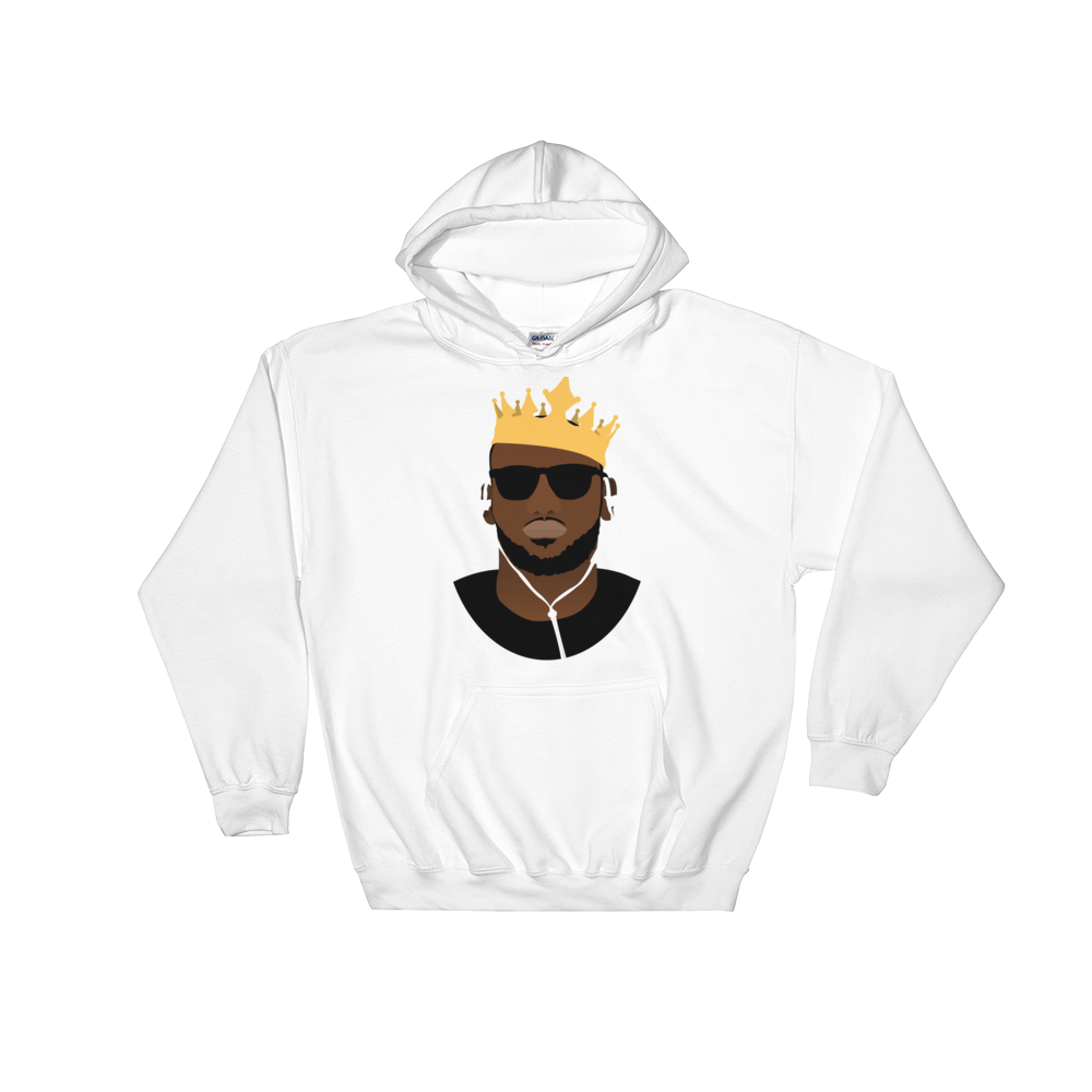 The King's Crown Hooded Sweatshirt – A-List Design Shop