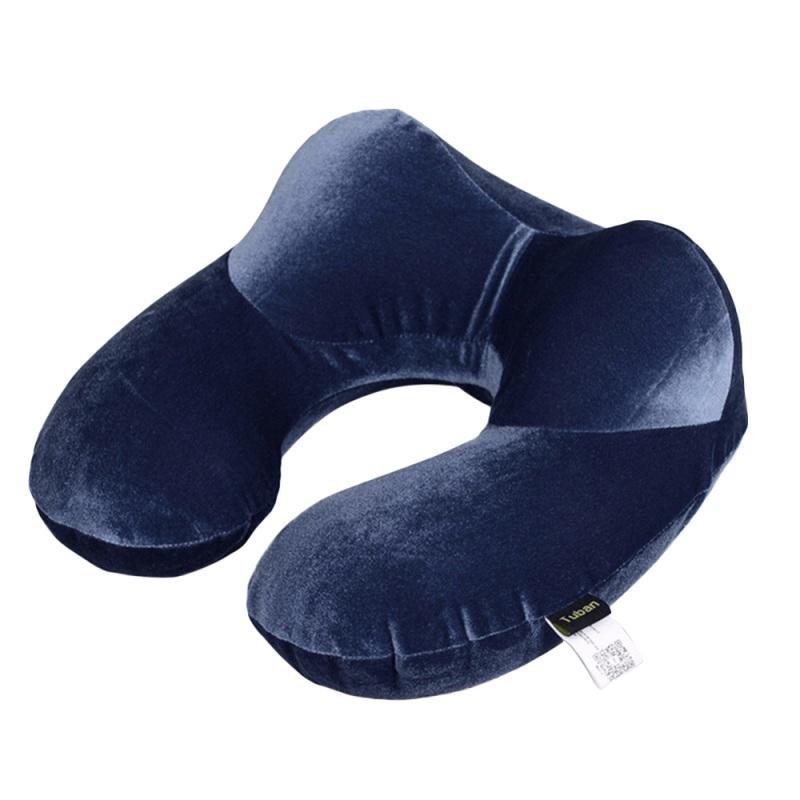 ergonomic inflatable travel pillow
