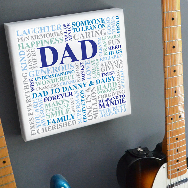 father's day canvas