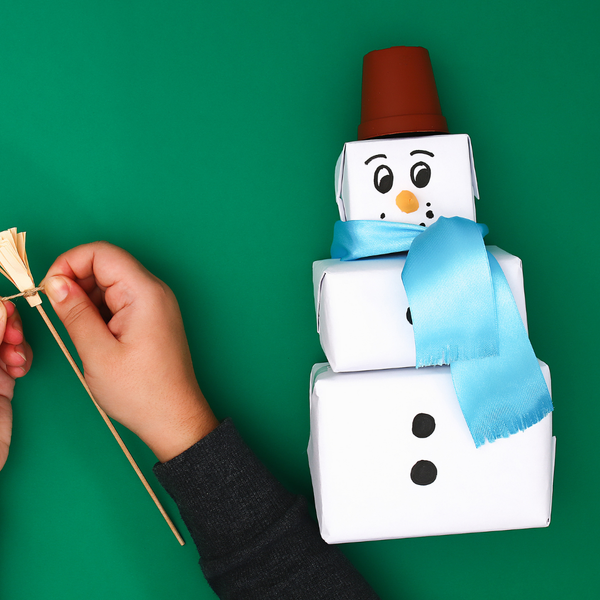 Smart School House | Cardboard Box Snowman