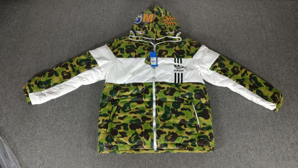 giubbotto adidas x bape