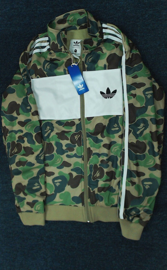 bape adidas felpa