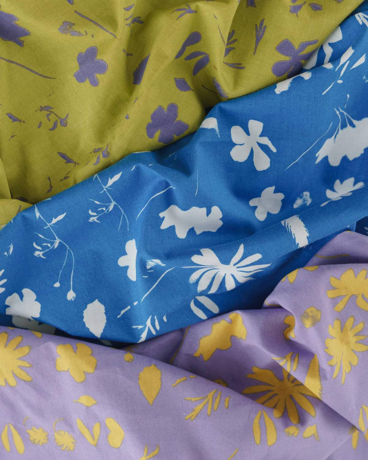 Reusable Cloth Set in Floral Sun Prints