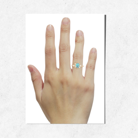 custom ethical engagement ring virtual try on