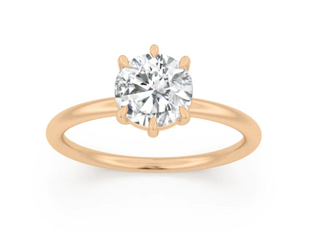 solitaire engagement ring choices