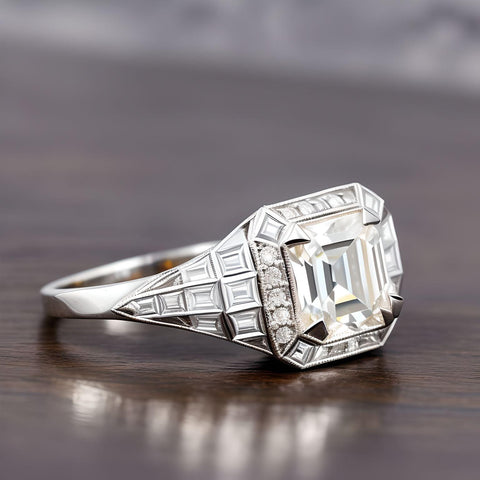 vintage inspired engagement rings