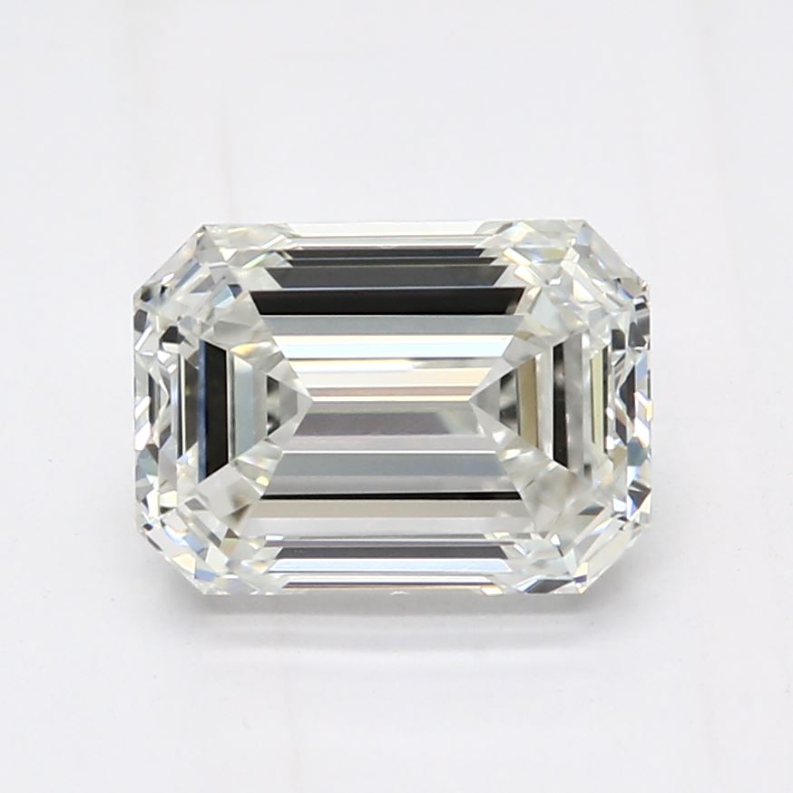 Emerald Cut Sustainably Rated Grown Diamond, H+ VS+