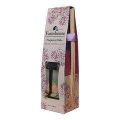 White Lilac Fragrance Reed Diffuser Set