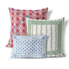 Pillows from out Winter Citrus Collection