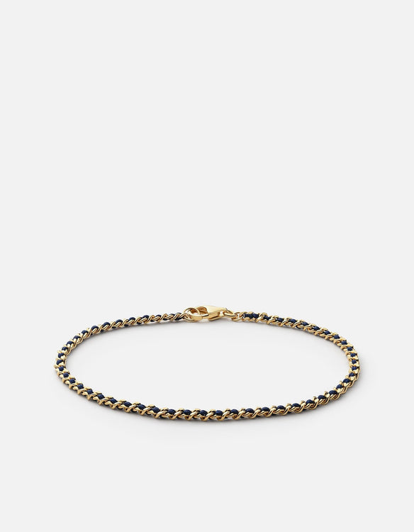 Volcan Type Chain Bracelet, Gold Vermeil, Women's Bracelets by Miansai