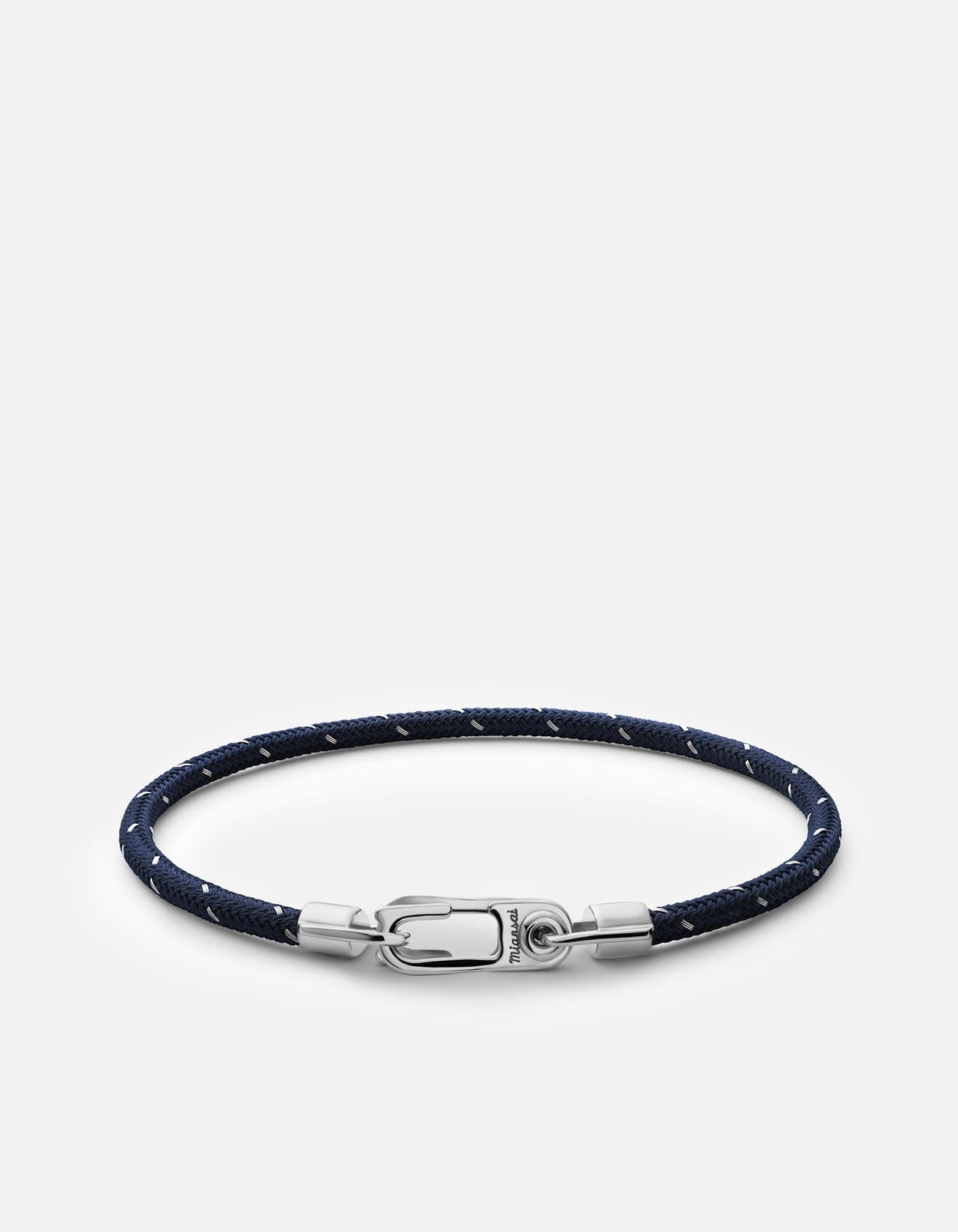 Annex Rope Bracelet, Sterling Silver | Men's Bracelets | Miansai