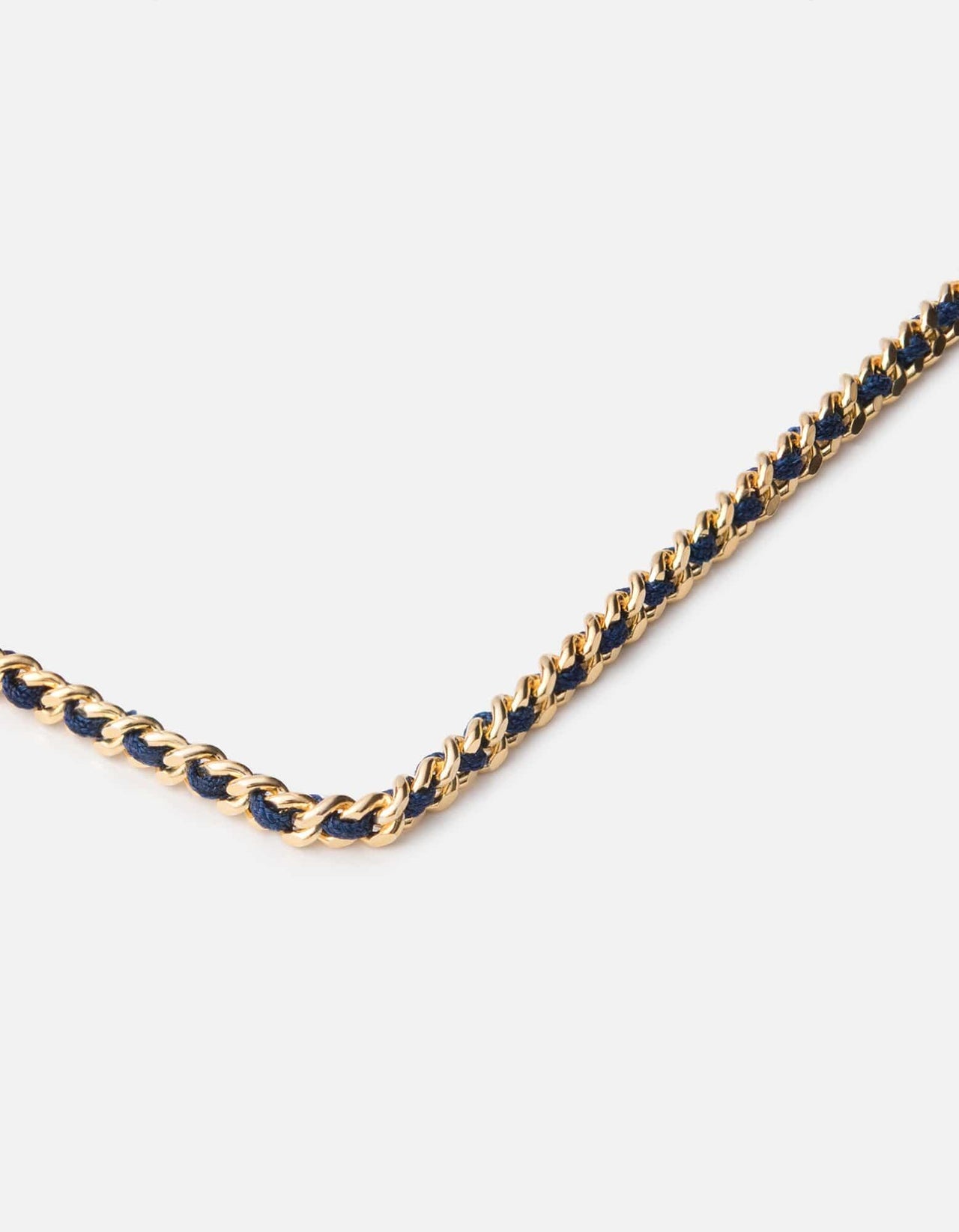 2mm Woven Chain Necklace, Gold Vermeil | Men's Necklaces | Miansai