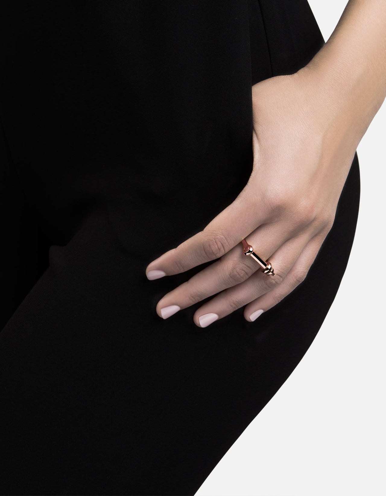 Screw Cuff Ring, Rose | Women's Rings | Miansai