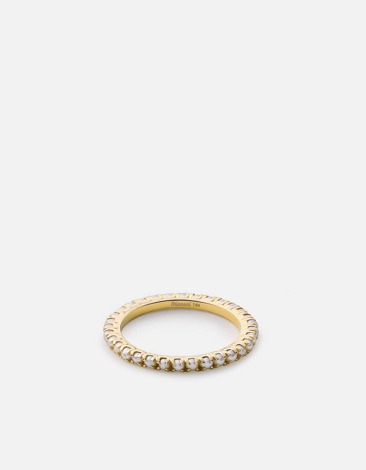 Shiloh Ring, 14k Yellow Gold w/Pearls | Women's Rings | Miansai