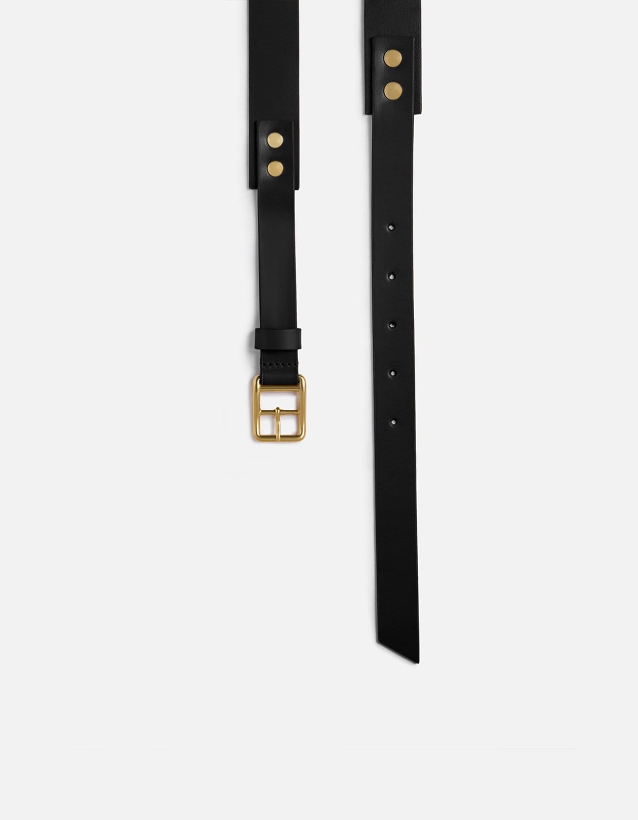 Skinny Belt, Black Leather | Men's Belts | Miansai