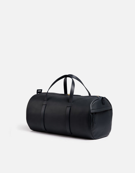 Duval Duffle, Navy Textured | Men's Leather Bags | Miansai