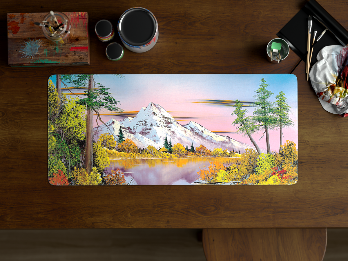 Bob Ross Deskmats