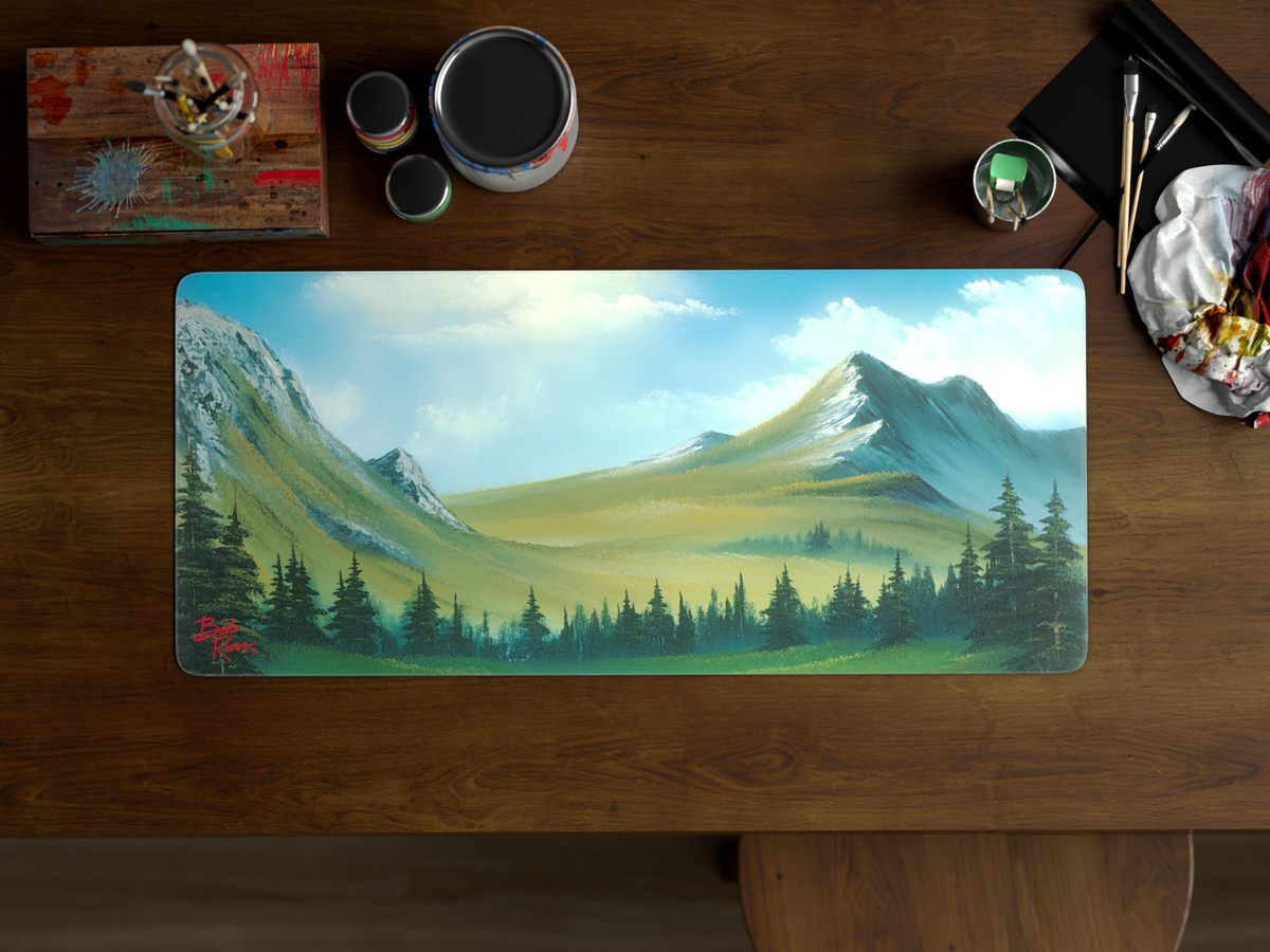 Bob Ross Deskmats