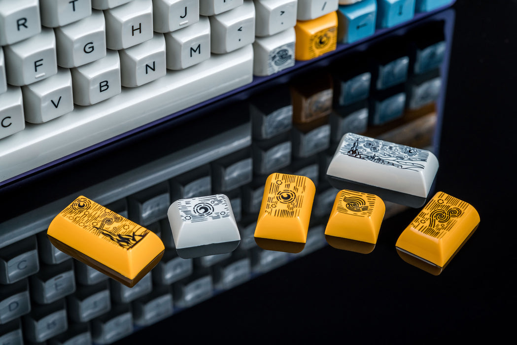 starry night keycap set