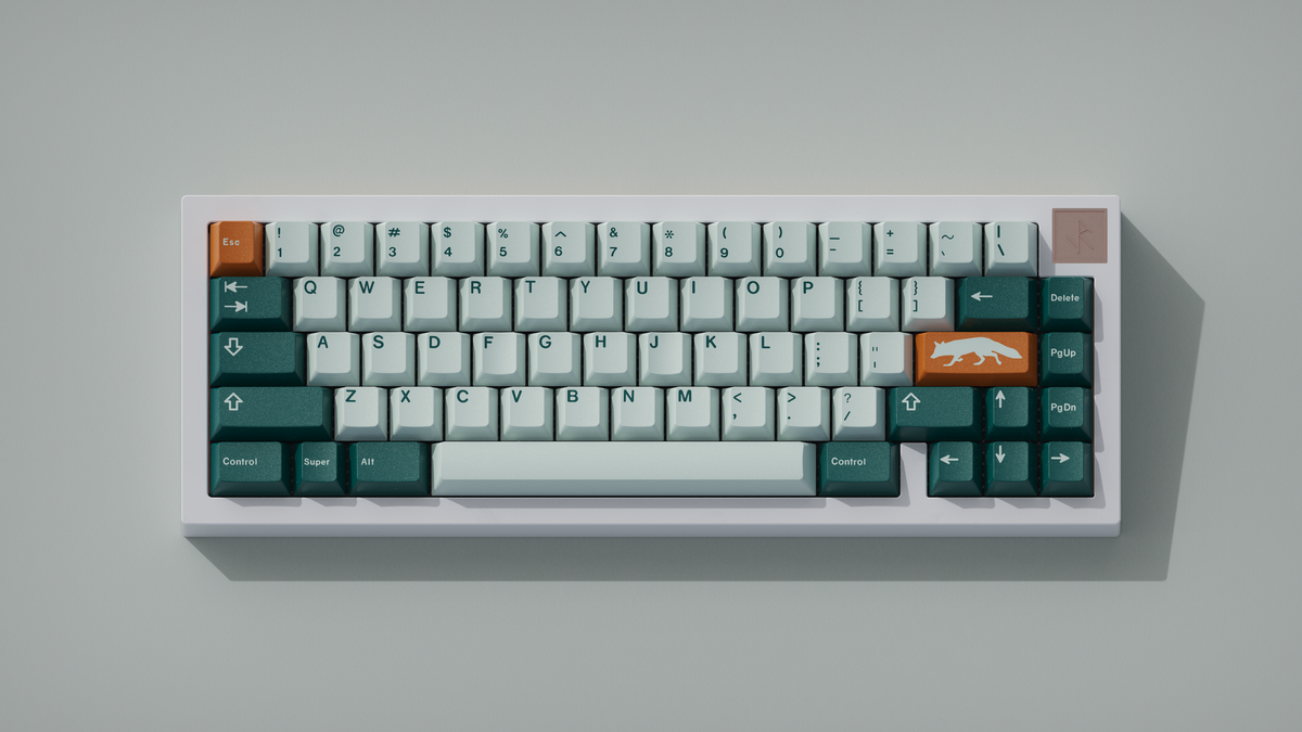 gmk keycaps green