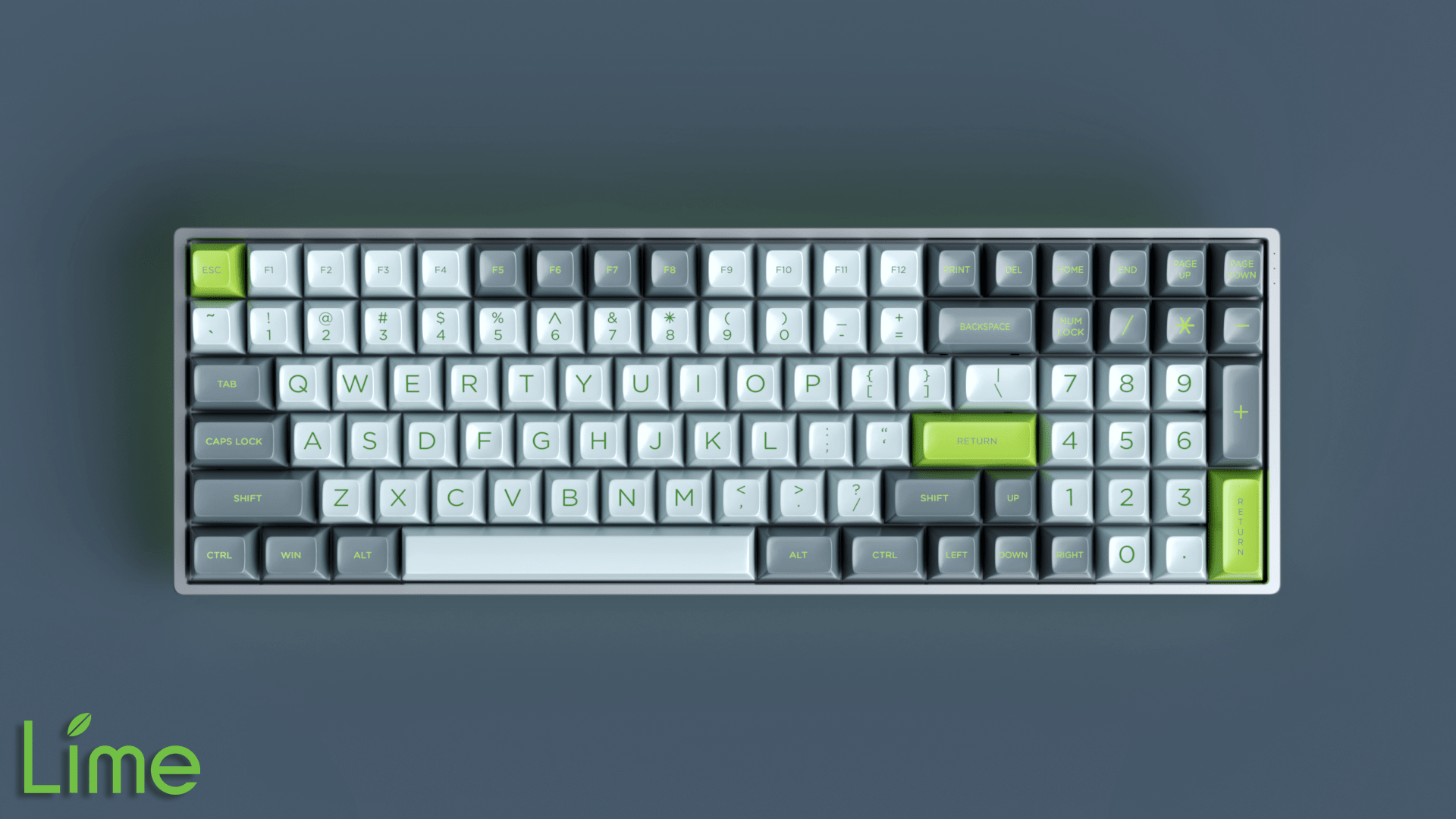 maxkey lime keycap set